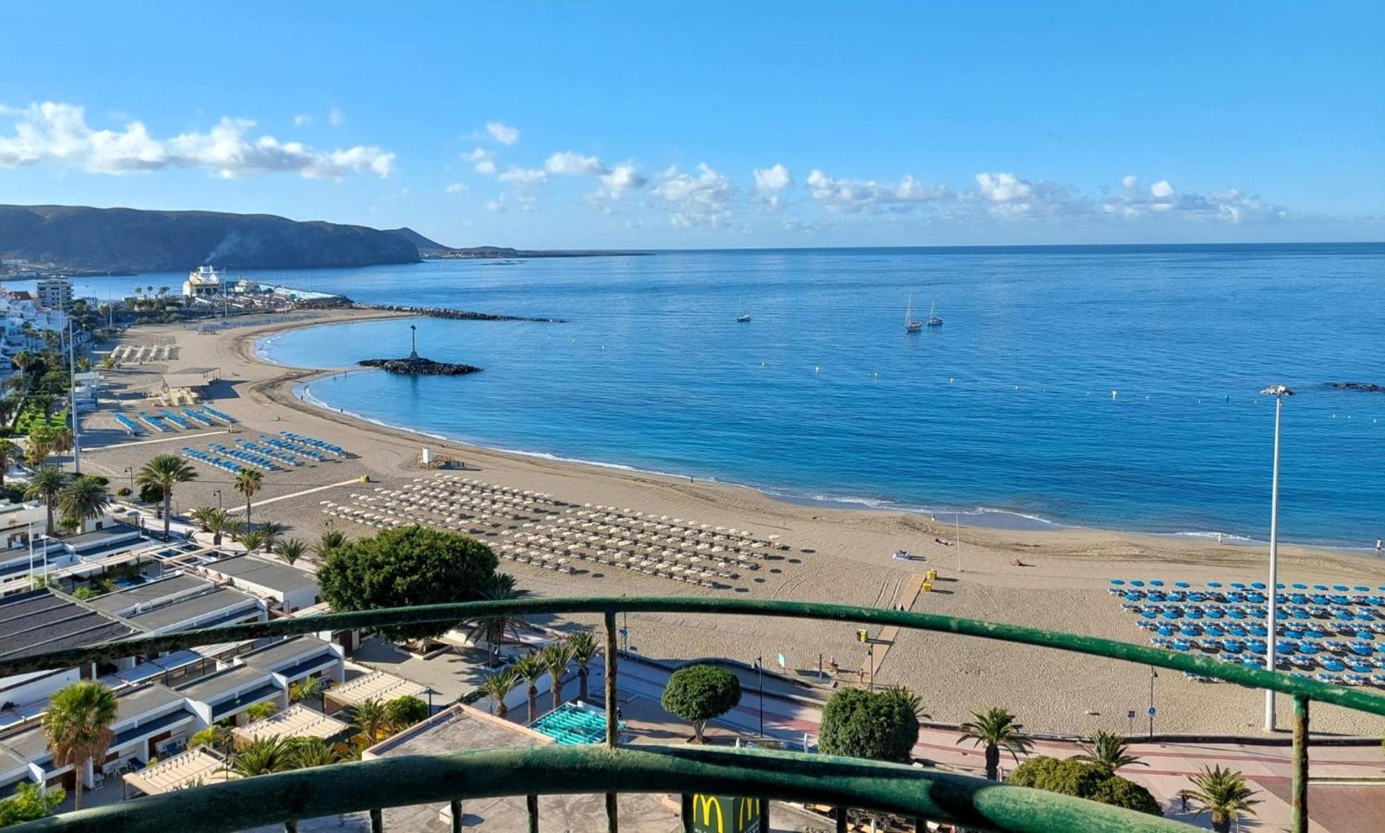Frontal Ocean View Torres Del Sol Lejlighed Los Cristianos  Eksteriør billede
